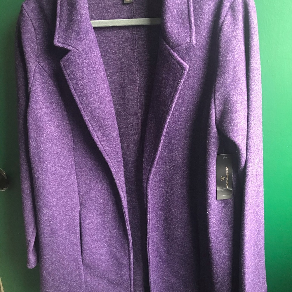 Worthington Purple Jacket